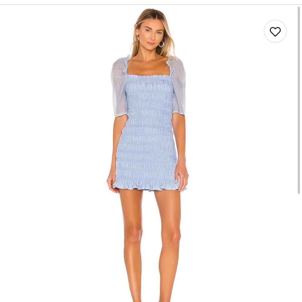Majorelle Light Blue Dress